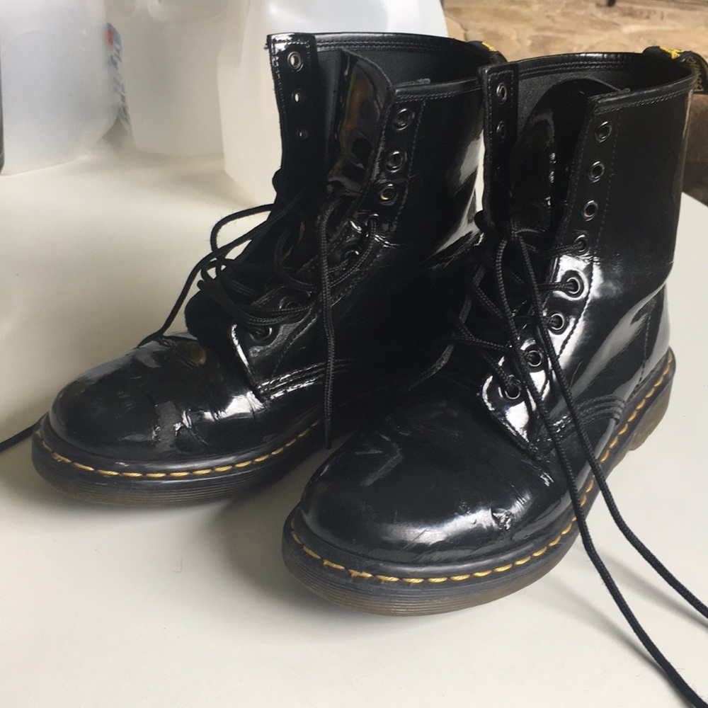 Dr. Martens Patton Leather Boots